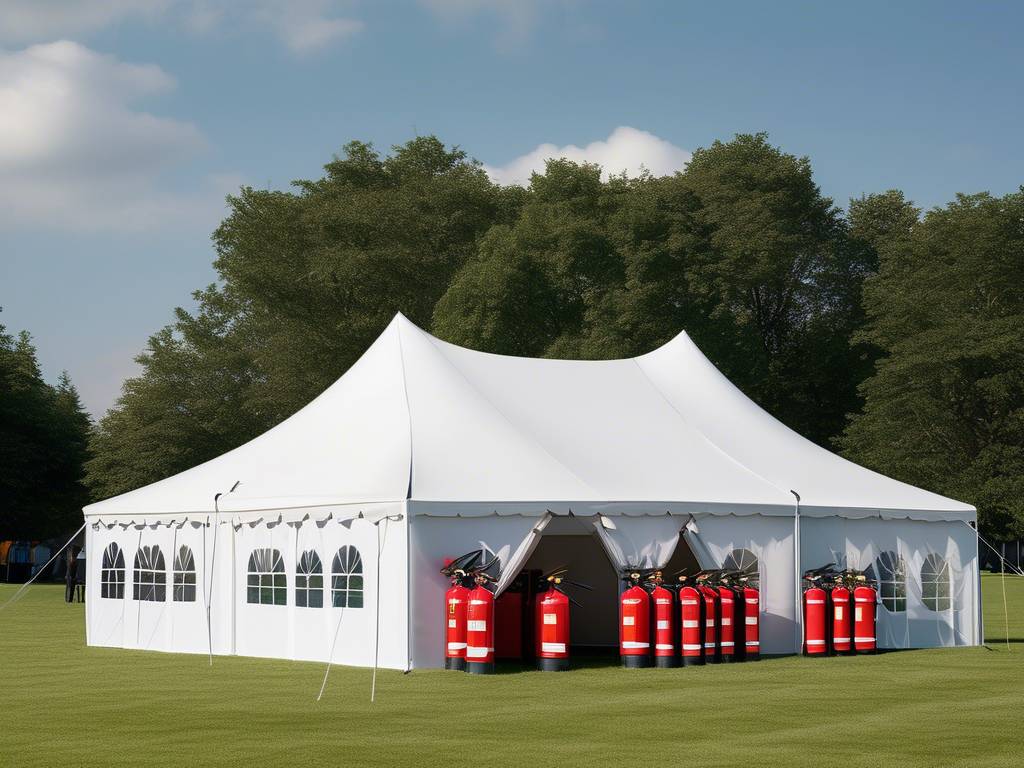 Bezpieczeństwo i przepisy w organizacji wydarzeń w namiotach eventowych